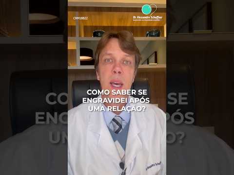 Qual o tempo mínimo para descobrir uma gravidez? #medicina #gravidez #fiv