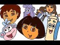 How To Draw Characters From Dora The Explorer And Go Diego Go Episodes Compilation