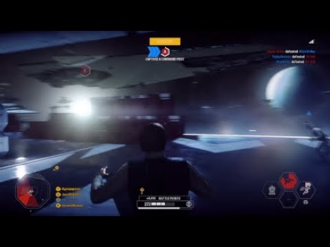 Star wars battlefront 2 - 100+ killstreak with Han Solo