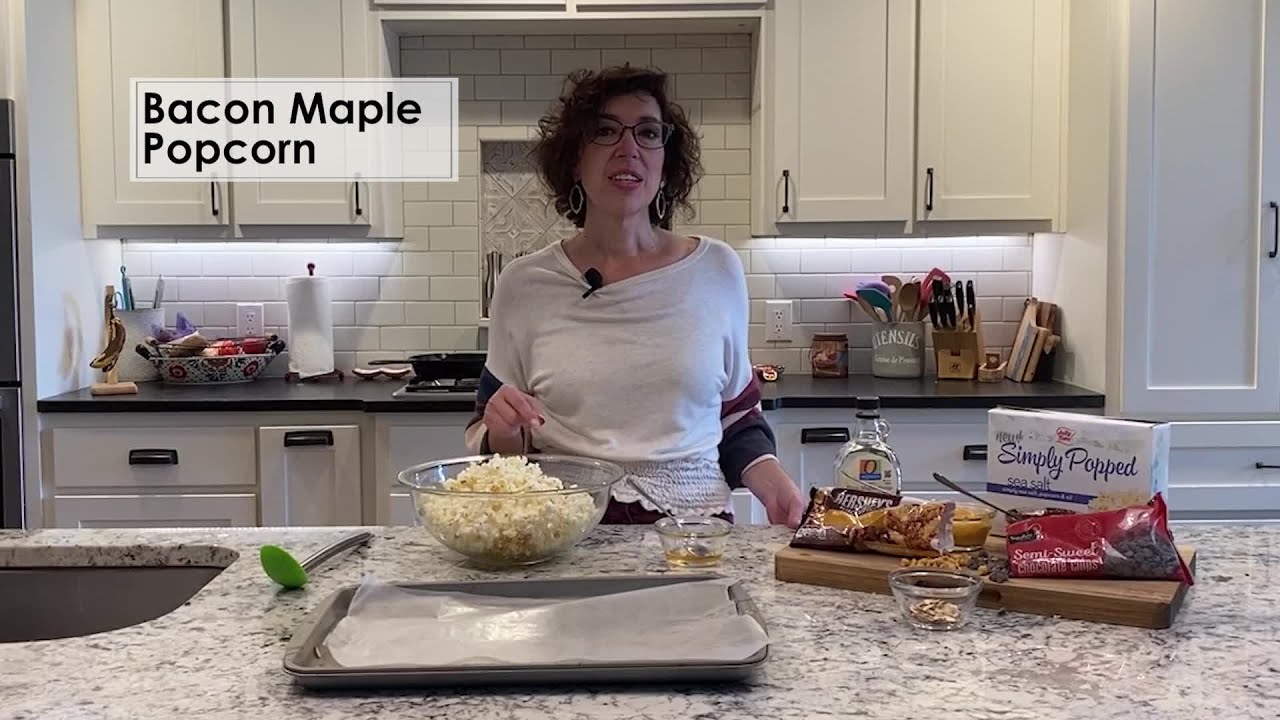Kiss The Cook: Bacon Maple Popcorn