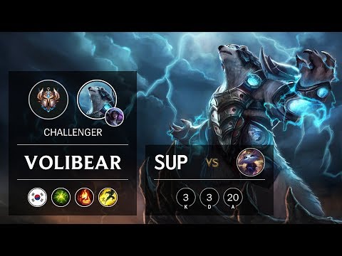 Volibear Support vs Yuumi - KR Challenger Patch 9.22