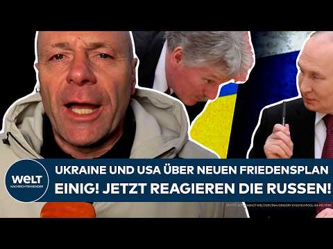 PUTINS KRIEG: Ukraine und USA über neuen Friedensplan einig! Jetzt reagieren die Russen!