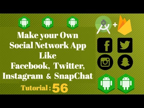Firebase Social Network App Android Studio Tutorial 02 Creating and Connect App to Firebase
