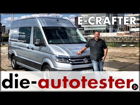 Volkswagen VW e-Crafter - The electric VW Crafter in the test | 2018 | Test drive | Review | German
