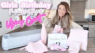 *SUMMER* GIRLS BIRTHDAY PROJECTS USING CRICUT MAKER 3 & EASY PRESS 3 | GIRLS BIRTHDAY GIFT IDEAS