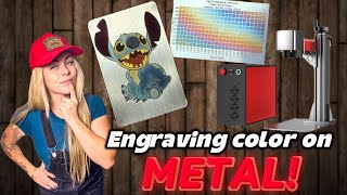 Color Engraving With My New Omtech 60W MOPA Laser