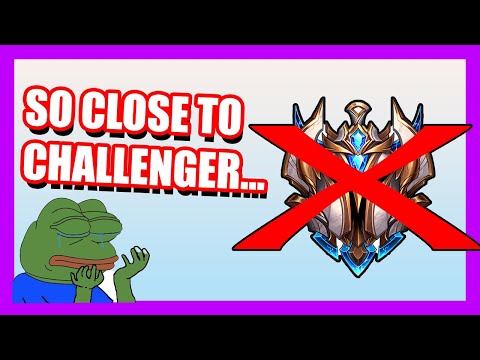 1 win away from challenger with 2 minutes left of the season (streamer cries)
