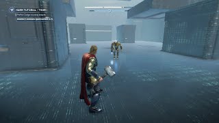 Marvel's Avengers Gameplay PS4 Thor (Hard Room)