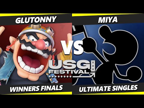 USGF 2025 WINNERS FINALS - Glutonny (Wario) Vs. Miya (Game & Watch) Smash Ultimate - SSBU