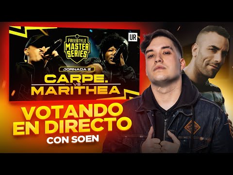 LA MADRE DEL FREESTYLE VS EL HIJO REBELDE 😨🇨🇴🖐️ VOTANDO MARITHEA VS CARPEDIEM FMS COLOMBIA J02