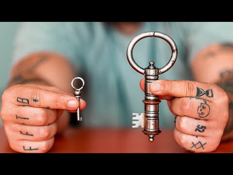Solving The ANCIENT KEY LOCK Puzzle!!
