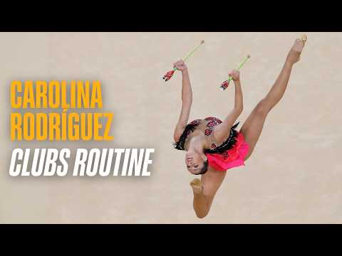 🔥 Clubs Magic from Carolina Rodríguez – Full routine at the Rio Olympics 2016 💫