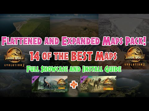 Flattened and Expanded Maps Pack! - 14 of the BEST Maps - Full Showcase + Install Guide - JWE2 Mods