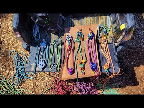 Block and Tackle / 5 to 1 Tutorial | Mechanical Advantage system