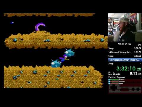 The Simpson's: Bartman Meets Radioactive Man (NES) Any% 14:57