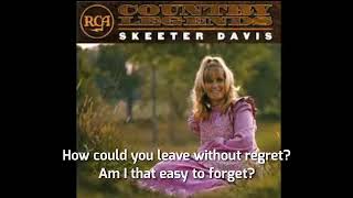 Skeeter Davis - Am I That Easy To Forget