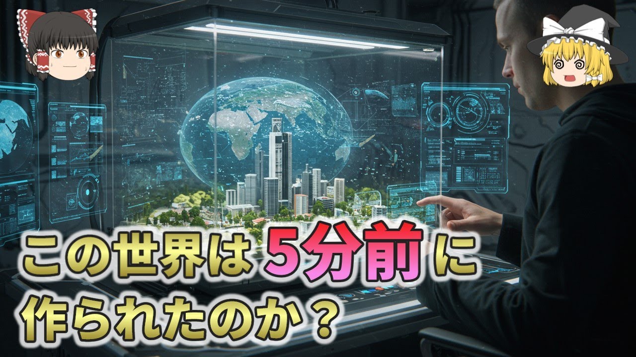 【誰も反論できない】世界は5分前にできたというのは本当なのか？【総集編 ゆっくり解説】3