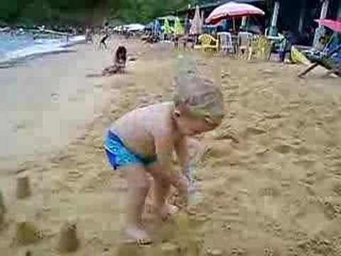 juandiego en la playa