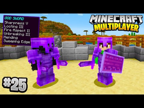THE BATTLE ARENA in Minecraft Multiplayer Survival! (Episode 25)