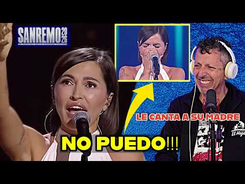 IT MADE ME CRY… Serena Brancale breaks down in song to her mother at Sanremo | Qui con me