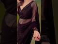 Black Saree Look Girls Farewell Party Wear Bollywood Youtubeshorts Trending Goldisingh4020