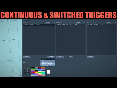 Mission Editor: What Do CONTINUOUS And SWITCHED Triggers Do? | DCS WORLD