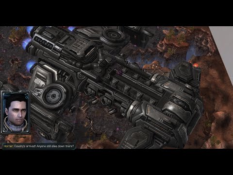StarCraft 2 Real Scale WoL Mission 3 - Zero Hour