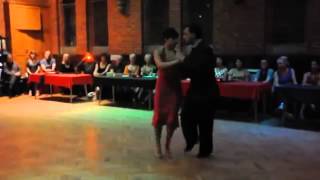Alejandro Hermida & Nayla Vacca performance at Reading Tango Club  1st Tango