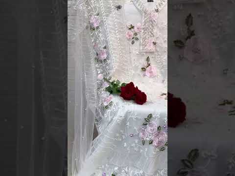 Sobia Nazir SN-1010 Butterfly Net Wholesale Pakistani Suit – product video thumbnail