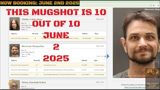Ada County Idaho Arrests June 2 2025 / I love this mug shot.