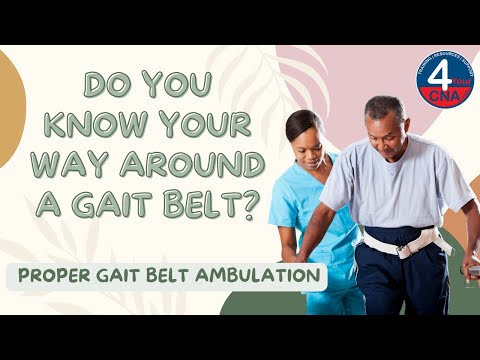 How to Use a Gait Belt