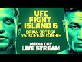 UFC Fight Island 6: Brian Ortega vs. The Korean Zombie Media Day Live Stream - MMA Fighting