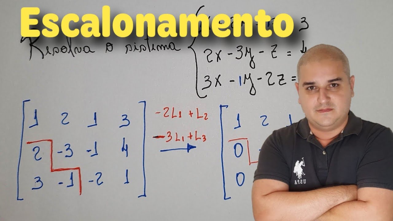Escalonamento de Sistema Lineares 3x3