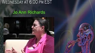 Jo Ann Richards: Raptors, Reptoids, And "Otherwise Forgotten" Information