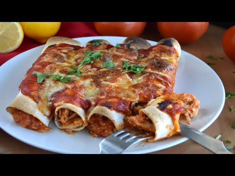❤ Enchiladas de pollo muy fáciles ESTÁN BUENÍSIMAS !!!