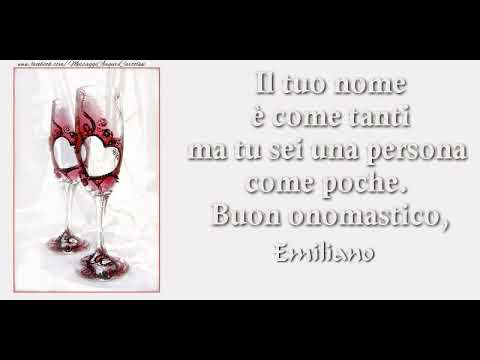 Auguri Emiliano! Buon Onomastico!