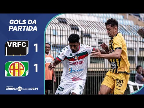 VOLTA REDONDA 1 X 1 PORTUGUESA - GOLS DA PARTIDA - CARIOCA BETNACIONAL 2024