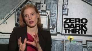 OSCAR NOMINEE: Jessica Chastain talks Zero Dark Thirty & working with Kathryn Bigelow