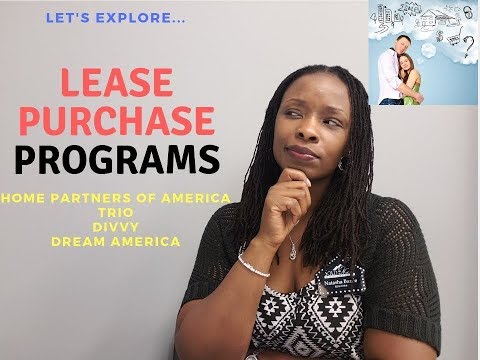 Lease Purchase Programs - Home Partners of America, TRIO, Divvy  & Dream America