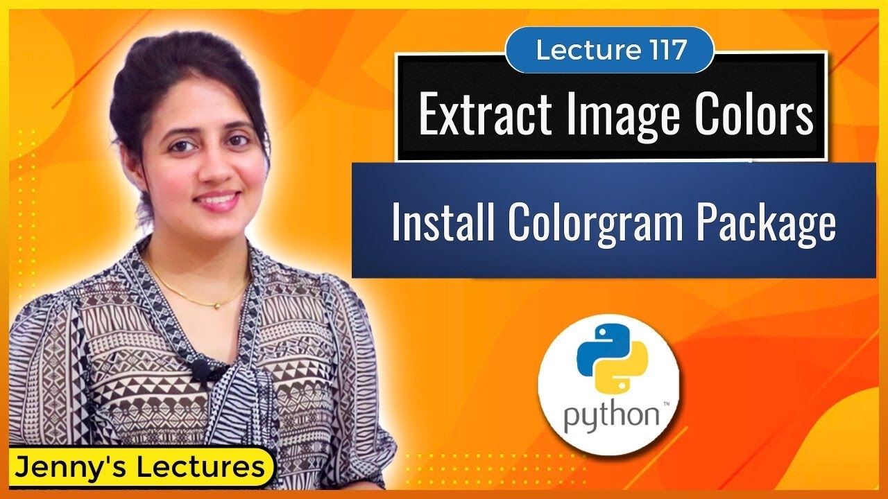 Extracting RGB values from Image in Python | Colorgram Package | Python for Beginners #lec117