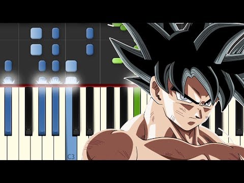 Goku vs Jiren Theme (Ultimate Battle) / Dragon Ball Super / Piano Tutorial Video