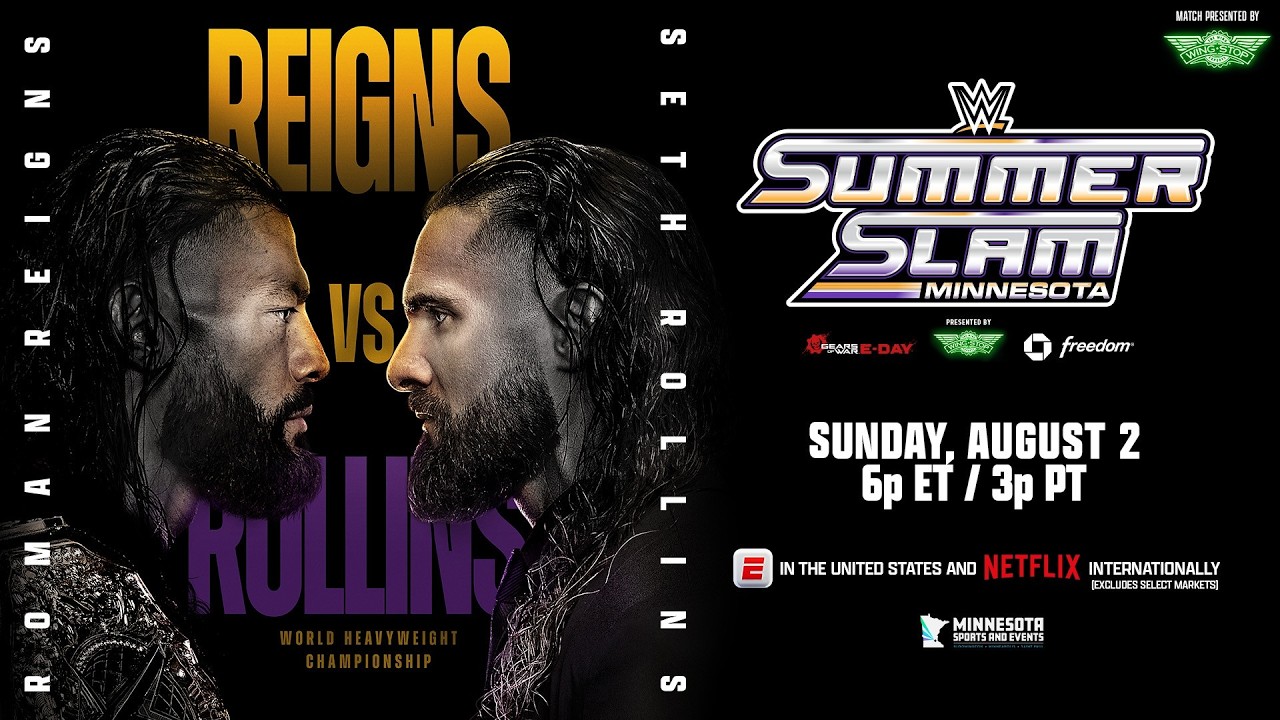 Roman Reigns vs. Seth Rollins | World Heavyweight Championship Match: SummerSlam 2026 Hype Package