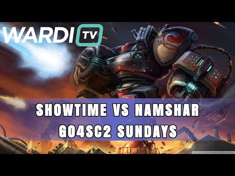 ShoWTimE vs Namshar (PvZ) - Go4SC2 Sundays