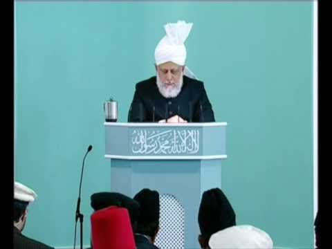 Friday Sermon: 22nd October 2010 - Part 6 (Urdu)