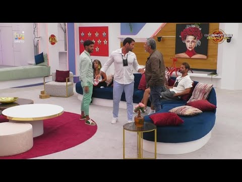 Imagens completas do desentendimento entre Quinaz e Nuno Homem de Sá | Big Brother - Desafio Final