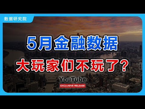 Thumbnail for 5月金融数据深挖，大玩家们不玩了？