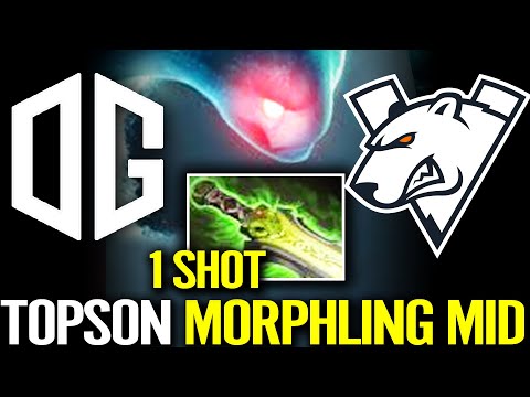 OG VS VP HIGHLIGHTS - Can't Stop Topson Morphling Mid Shotgun 1 Shot K.O | Dota 2 Beyond Epic
