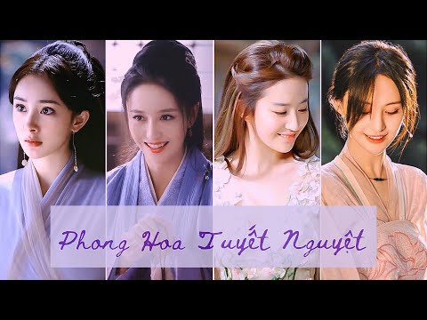 Phong Hoa Tuyết Nguyệt 风花雪月 - Tử Đường Túc, Lâm Tà Dương 紫堂宿,林斜阳 |Tổng Hợp Mỹ Nhân Cổ Trang Hoa Ngữ
