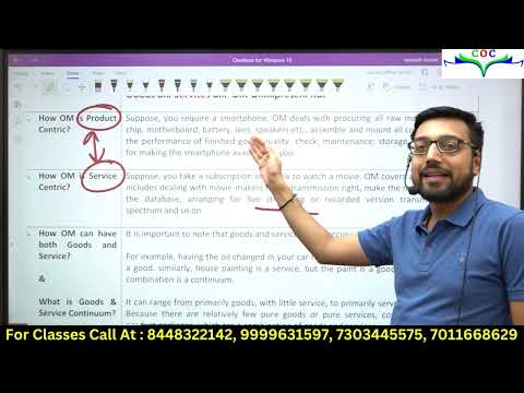 Operations Management Class 1