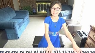Zoe plays Topsy Turvy on piano (from Disney&#39;s The Hunchback of Notre Dame)